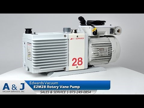 Edwards Vacuum E2M28 Rotary Vane Pump Overview