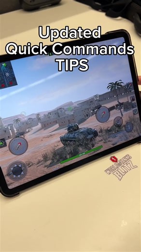 Upgrade Quick Commands in World of Tanks Blitz
