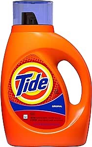 Tide Original Scent Liquid Laundry Detergent, 32 loads, 50 fl oz (Packaging May Vary)