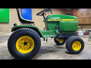 John Deere 300 Diesel engine conversion. K341 to 10 HP diesel