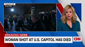 Woman shot at Capitol riots has died