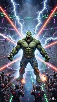 Hulku Ne Dinosaur Ke Bacche Ko Alien King Se Bacha Liya 😱🦖 |#ai #shortsfeed #hulk