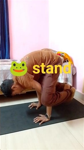 Frog stand full tutorial 🐸