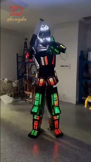 We Built a Real-Life Predator Suit... And This Happened#MechSuit#CyborgCostume#PredatorSuit#LEDArmor