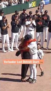 JUSTIN VERLANDER’S EMOTIONAL FINAL START IN DETROIT ❤️🐯 | DAUGHTER & KATE UPTON PULL HIM OFF MOUND!