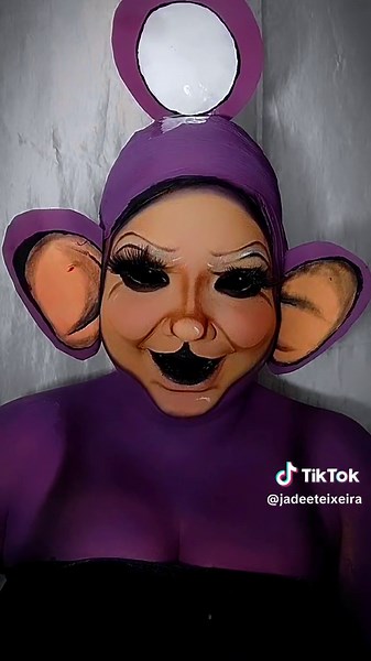 Maquiagem Artística Teletubbies 💜