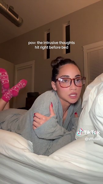 Dealing with Intrusive Thoughts Before Bedtime