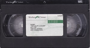 Korn – Freak On A Leash (1999, VHS)