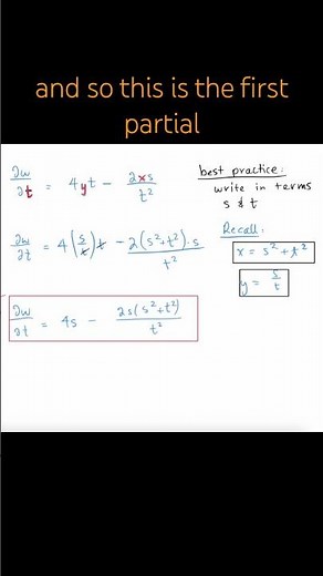 Chain Rule for Functions of Several Variables - Example