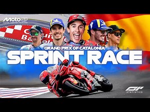 LIVE MOTOGP SPRINT RACE | CATALUNYA - BARCELONA 2025 | Realtime Data & Commentary