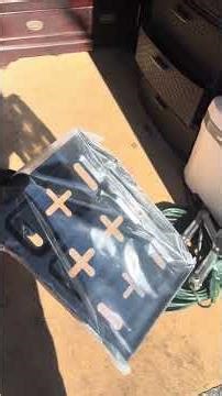 Installing a battery tray on a1979 c10. #automobile #c10 #classic #diy