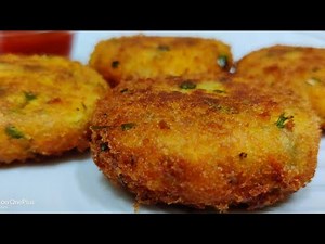 Crispy Paneer Kabab Recipe | Indian Veg Kabab Recipe - Paneer cutlet