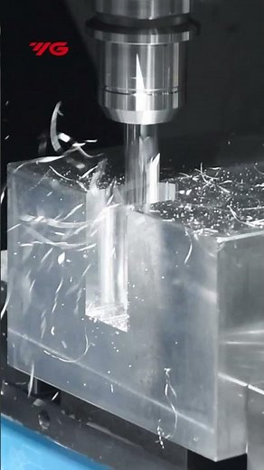 Deep Roughing with YG-1 milling solution.