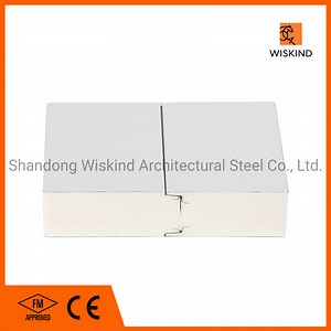 [Hot Item] Heat Insulation and Easy Assembly C/E/H/W Types Tongue and Groove PU Wall Sandwich Panel with CE Approved