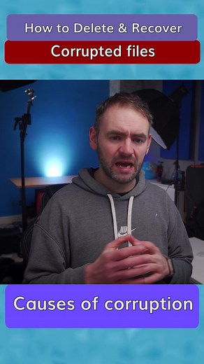 Tips for Delete and Recover Corrupted Files #recoverit #wondersharerecoverit #datarecovery #videorecovery #videorecover