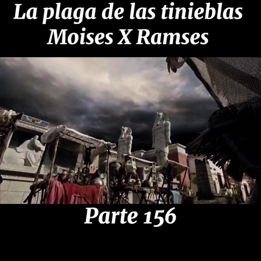 Moises y Los 10 Mandamientos | La Plaga de Las Tinieblas