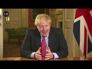 United Kingdom Prime Minister Boris Johnson gives an important update on coronavirus 23/3/2020