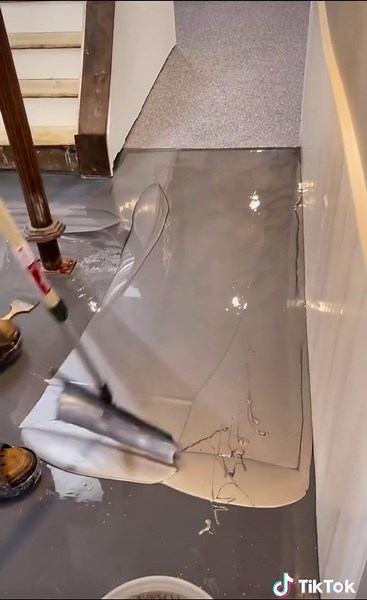 Transformed with Titanium✨ This is just ONE color😱 Pretty crazy right? Check out that movement🔥 #satisfying #PostitAffirmations #WeStickTogether #fyp #foryoupage #flooringinstaller #flooringideas #epoxyfloor