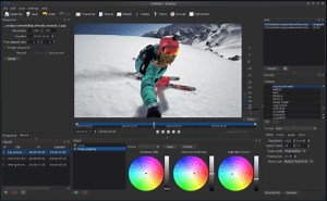 Using shotcut video editor