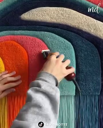 Here's what rug art looks like 😍👏 | MetDaan DIY