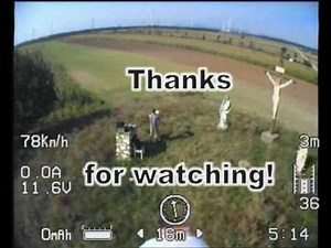 US Air Force UAV RQ-11 Raven Basic Combat Training ;-) FPV RC Multiplex Easy Star Fat Shark OSD