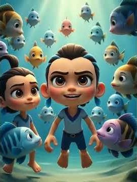 Underwater Adventure 🌊 | Kids 3D Cartoon Animation #englishcartoonforkids #englishlanguage #cartoon