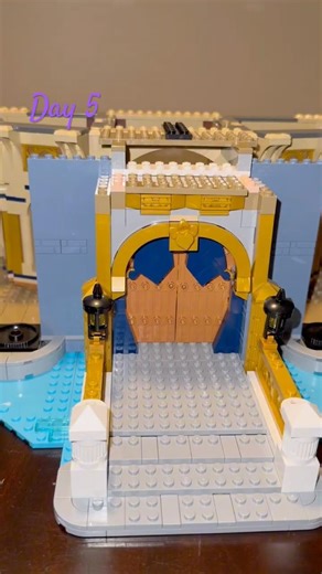 Disney Castle LEGO | Day 5 #lego #buildingblocks #disney #shorts