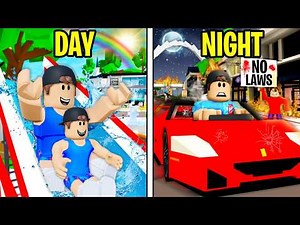 Brookhaven RP But It Has NO LAWS at NIGHT..