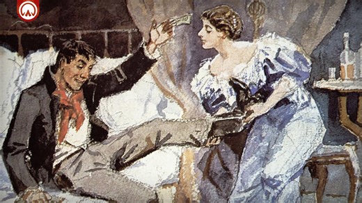 The Sad Life of a Wild West Saloon Girl...