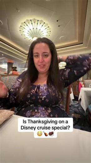 This is the ONLY meal you can only get once a year on a Disney Cruise!! 🚢 😳