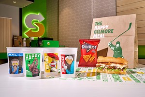 Subway 'Happy Gilmore' cups, meal available now. See what's inside, where to get it