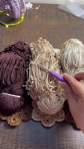 Beautiful Table runner / crochet table runner/ handmade with love , cozy vibes #viral