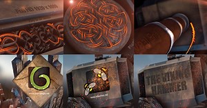 The Viking Hammer Logo Reveal