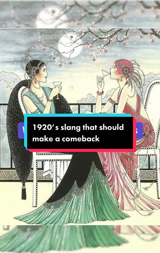 Did the Roaring 20’s have better slang than us? Here are 5 1920’s slang words that should make a comeback. #historytok #history #1920s #roaring20s #didyouknow #todayilearned #slang #slangwords #1920sfashion #fashionhistory #historicalphotos #historymemes #historybuff #learnontiktok #historical #historytiktok