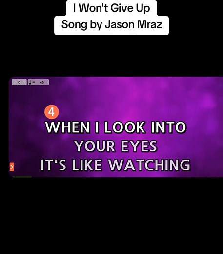 I Won't Give Up Song by Jason Mraz https://www.youtube.com/@Luffy_Karaoke ©The karaoke was made for entertainment purposes only. All songs lyrics, melodies and compassion belongs to their respective owners. #karaoketiktok #kantahanvideokekaraoke #duet #luffy_karaoke #fyppppppppppppppppppppppp #fyp