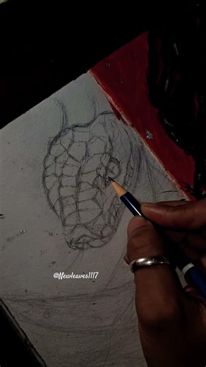 Snake Pencil Drawing ✏️ #artshorts #drawing