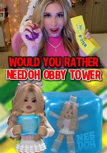 NEW WOULD YOY RATHER NEEDOH TOWER!! ON ROBLOX 💖🥰 Tag a Friend you want to play this with!