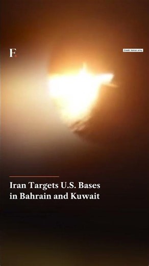 Iran Targets US Bases in Bahrain and Kuwait | Firstpost News | N18G