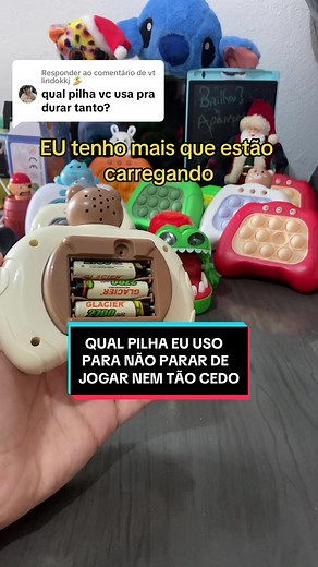 Qual pilha usar nos Pop Its eletrônicos?