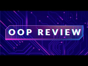 Object-Oriented Programming Review - UVM Course