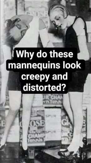 The Creepiest Heatwave Photo Ever Taken ll #history #art #mannequin #london #heatwaves