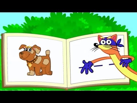 Dora The Explorer Swiper's Spelling Book Game ** Cartoons Games For Kids