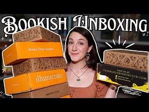 A Bookish Unboxing || Special Edition Book Haul, Illumicrate, Fairyloot & The Broken Binding