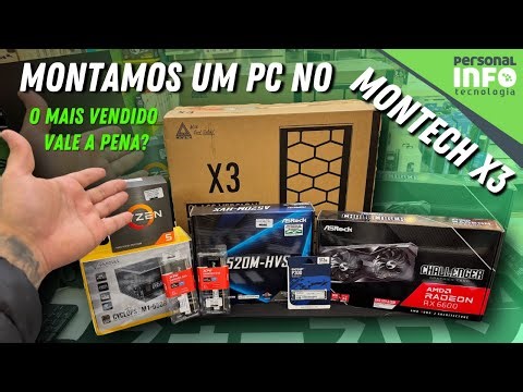 Montech X3 Case: 6 factory COOLERS for this price? We tested everything!