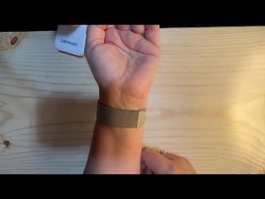 Trying Out a Magnetic Mesh Watch Band