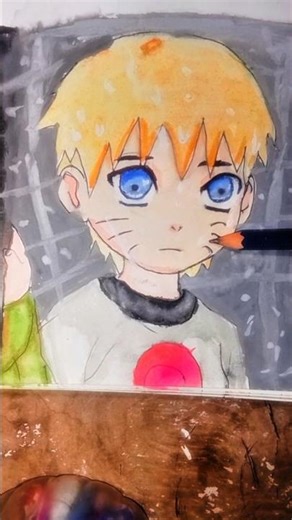 naruto chibi drawing challenge nobody can replicate #trending #anime #drawing