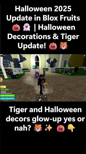 Halloween 2025 Update in Blox Fruits 🎃👻#shorts #bloxfruits #roblox #viralshorts