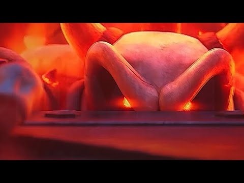 Super Mario Galaxy Movie - Bowser turns into Dry Bowser Scene