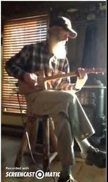 3 string home made guitar