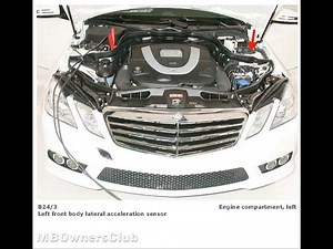 Component Locations on Mercedes-Benz E-Class (W212) Part 02